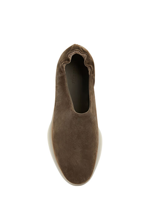 Taupe Erkek Süet Terlik - Görsel 5