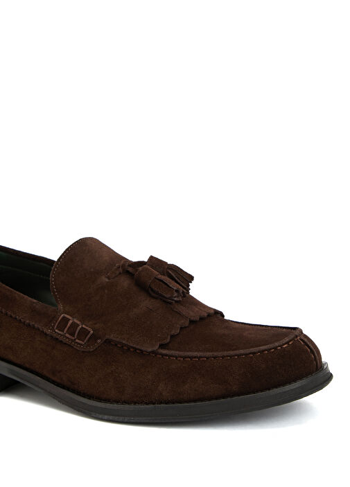 Acı Kahve Erkek Deri Loafer - Görsel 7