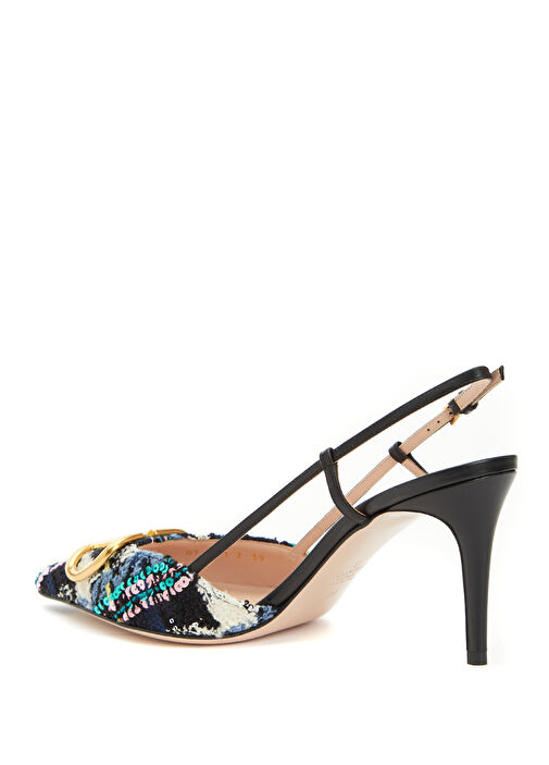 VLogo Çok Renkli Topuklu Ayakkabı - Görsel 4