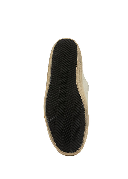 V-Star Ekru Kadın Deri Sneaker - Görsel 6