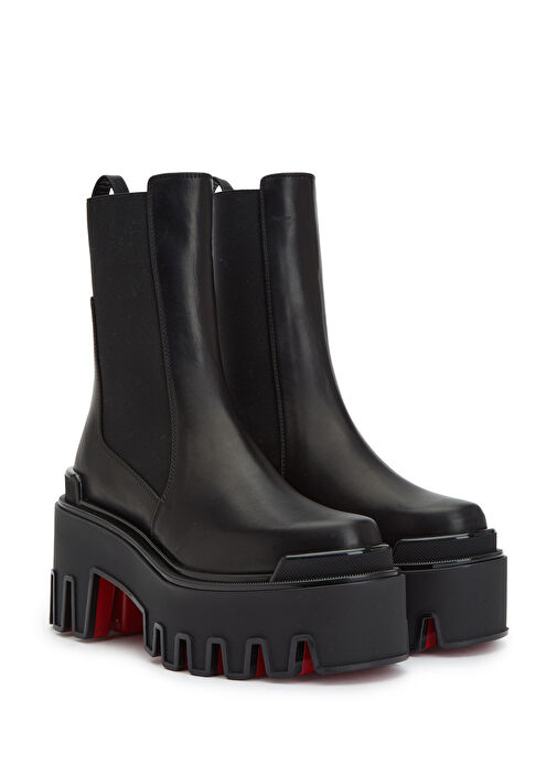 Christian Louboutin Christian Louboutin Marcharcroche Dune Maxx Siyah Kadın Deri Bot | Beymen Siyah - 3. görsel