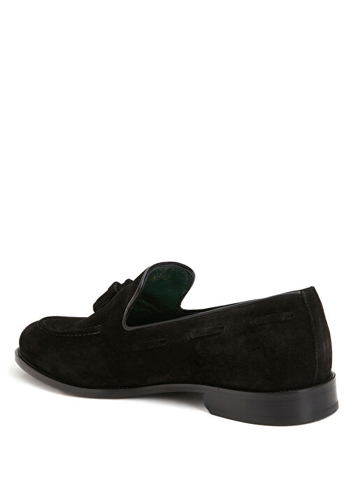 Icons Siyah Erkek Süet Loafer - Görsel 4