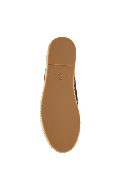 Valentino Garavani Kahverengi Valentino Garavani Süet Erkek Espadril