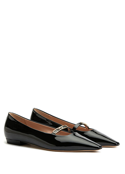 Siyah Deri Babet - Görsel 3