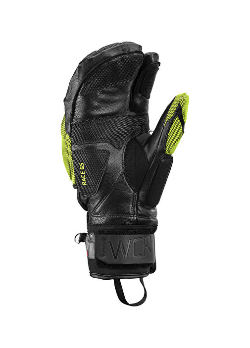 Leki - HS WCR Venom GS 3D Lobster Siyah Sarı Unisex Kayak Eldiveni