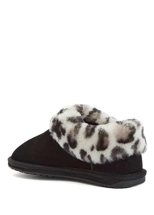 Baia Siyah Kadın Süet Bot - Görsel 4