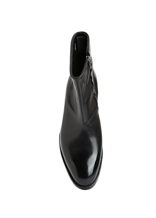Siyah Erkek Deri Bot - Görsel 5