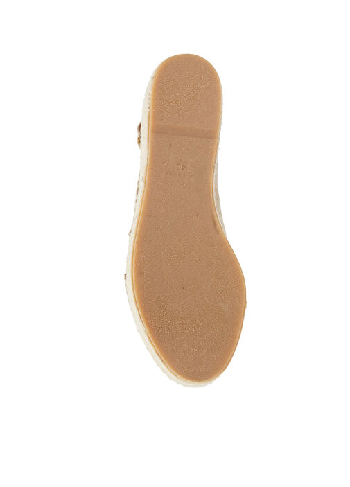 Gold Kadın Deri Espadril - Görsel 6