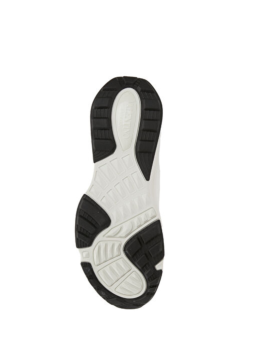 True Act Siyah Beyaz Erkek Deri Sneaker - Görsel 6