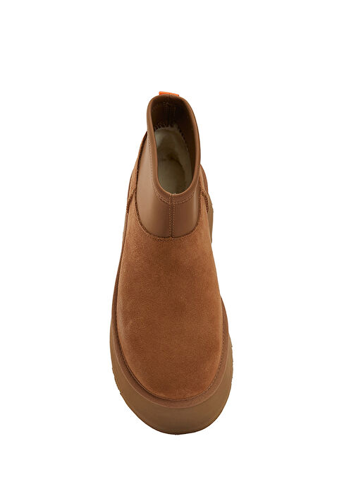 Classic Mini Dipper Taba Kadın Süet Bot - Görsel 5