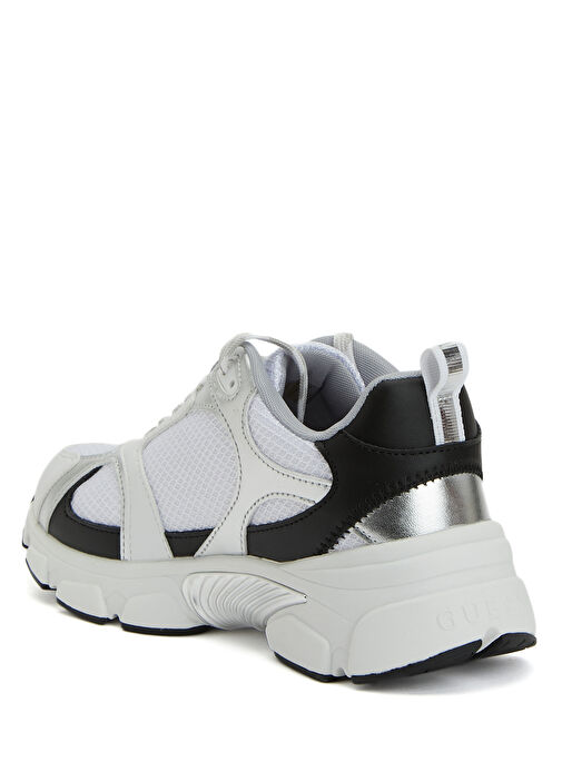 Ibitha Siyah Beyaz Kadın Sneaker - Görsel 4