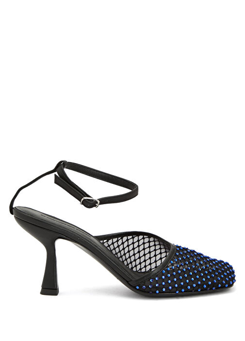 Mavi Topuklu Ayakkabı - Görsel 2