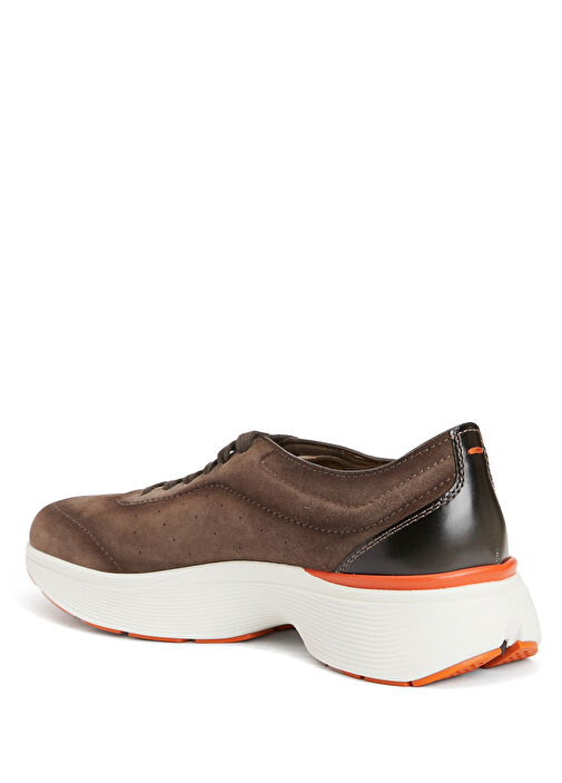 Bej Erkek Süet Sneaker - Görsel 4