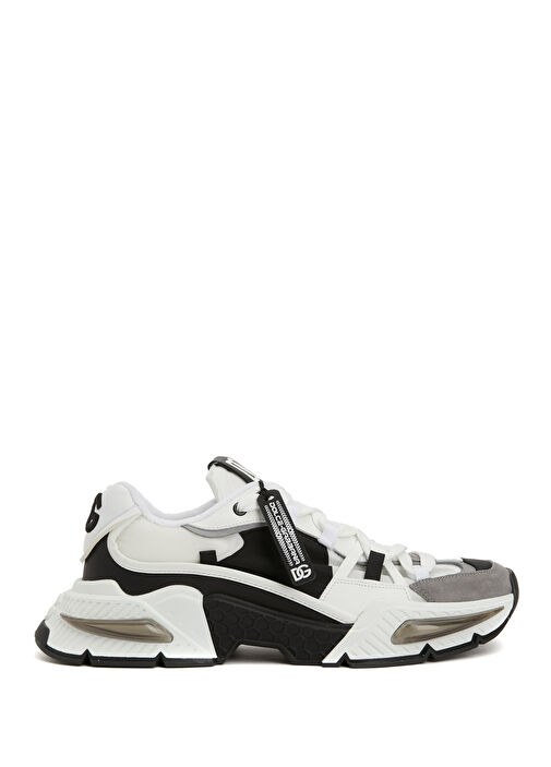 Siyah Beyaz Erkek Sneaker - Görsel 2