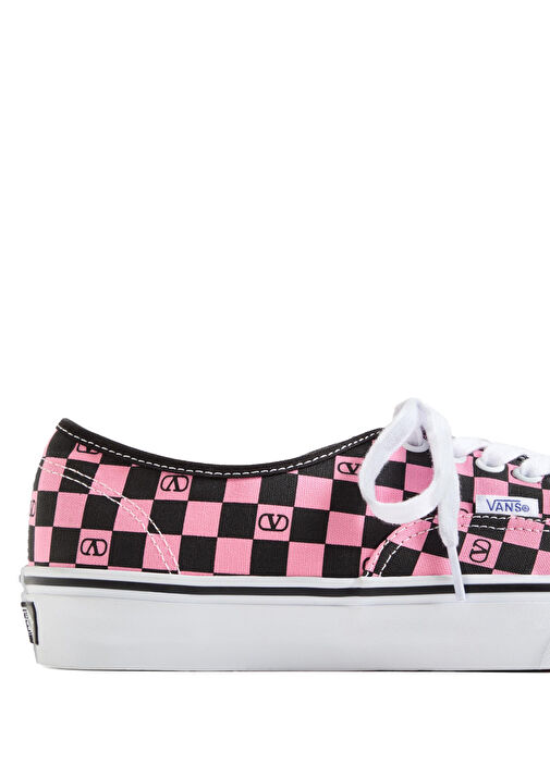 X Vans Pembe Siyah Kadın Sneaker - Görsel 7