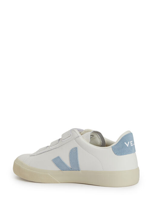 Recife Logo Chromefree Beyaz Kadın Deri Sneaker - Görsel 4