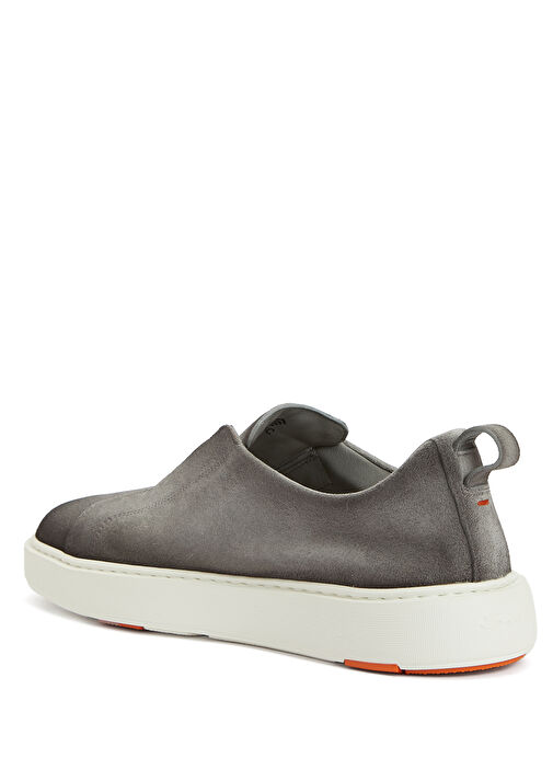 Gri Erkek Süet Sneaker - Görsel 4