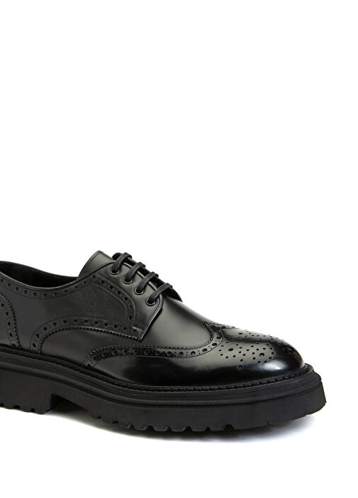 Divarese Divarese Siyah Erkek Deri Ayakkabı Beymen'de! Siyah - 7. görsel