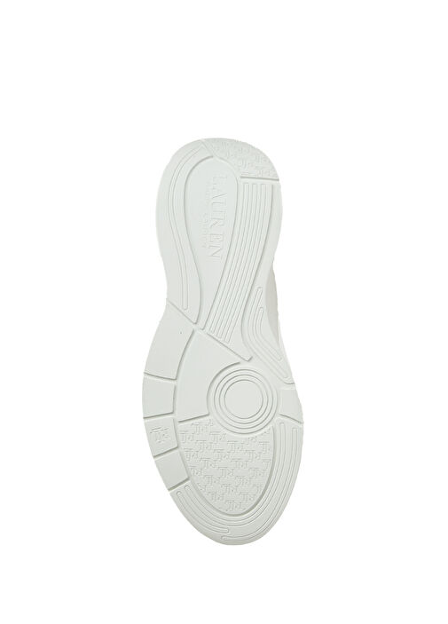 Franky Beyaz Logolu Kadın Deri Sneaker - Görsel 6