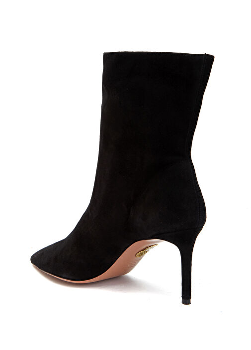 Siyah Kadın Süet Bot - Görsel 4