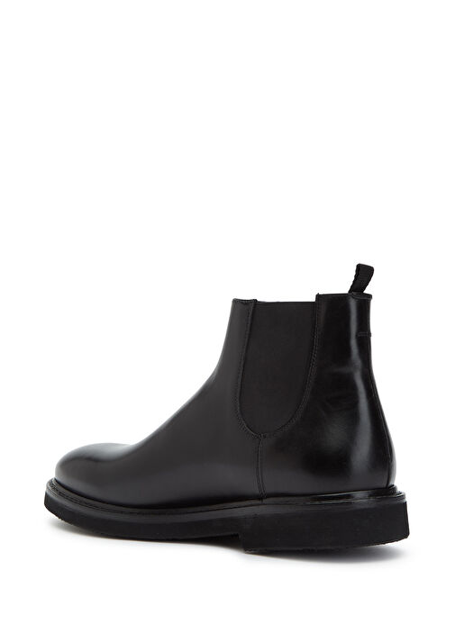 Box Siyah Erkek Deri Bot - Görsel 4
