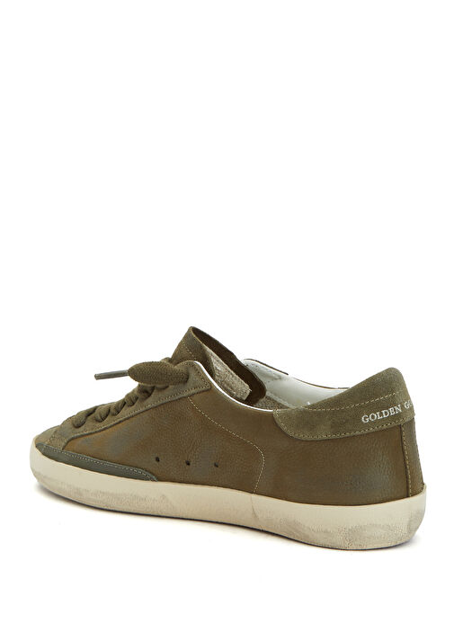 Super Star Haki Erkek Süet Sneaker - Görsel 4