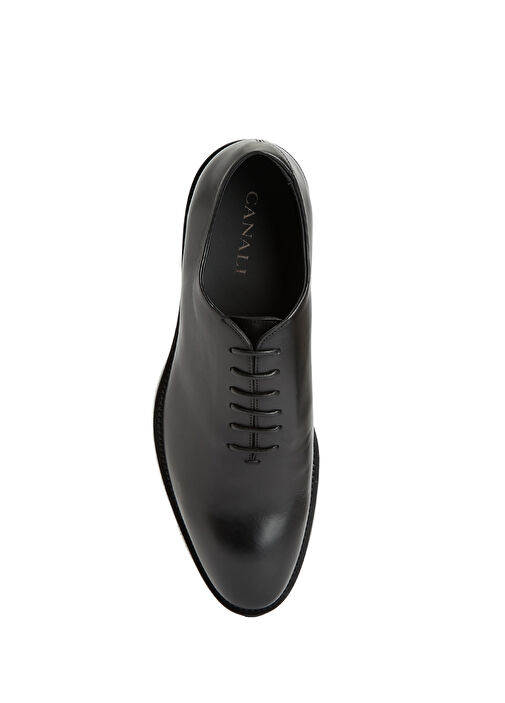 Siyah Erkek Deri Ayakkabı - Görsel 5