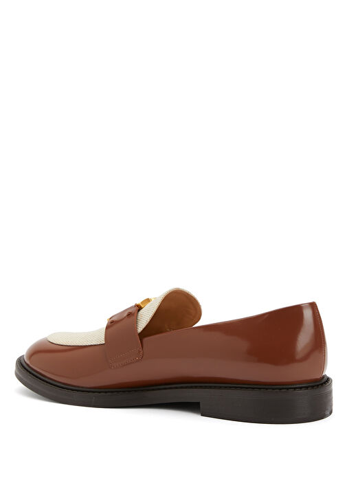 Marcie Taba Kadın Deri Loafer - Görsel 4