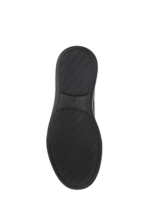 Siyah Kadın Deri Sneaker - Görsel 6