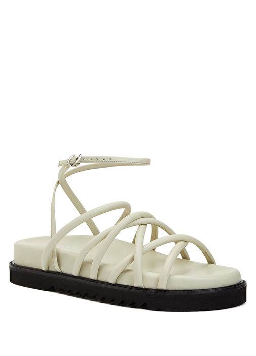 Vanilya Kadın Deri Sandalet - Görsel 3