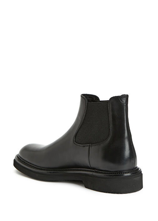 Siyah Erkek Deri Chelsea Bot - Görsel 4