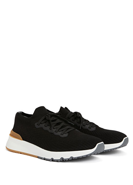 Siyah Çorap Formlu Erkek Sneaker - Görsel 3