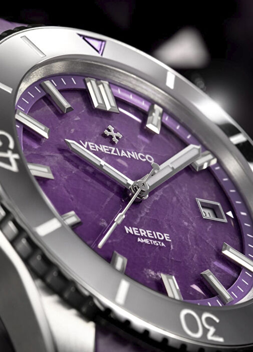 Venezianico Mor Erkek 4521545- Nereide Ametista Kurmalı Otomatik