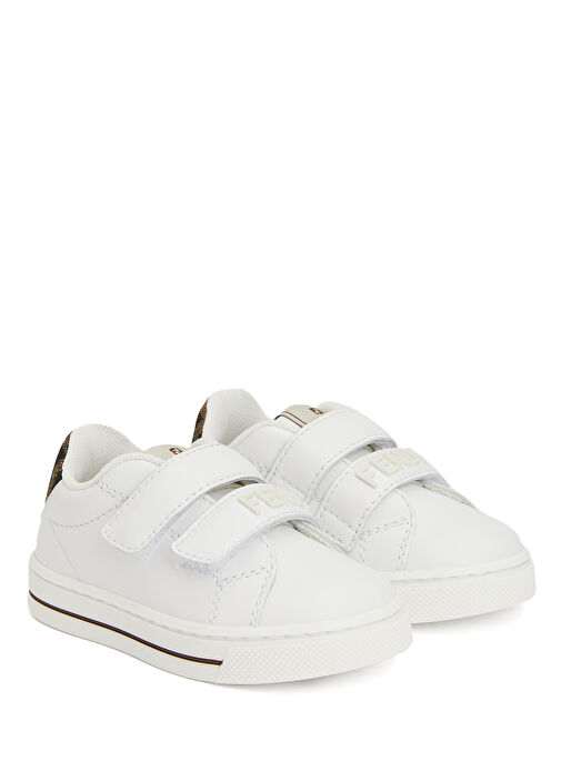 Çok Renkli Unisex Çocuk Deri Sneaker - Görsel 3