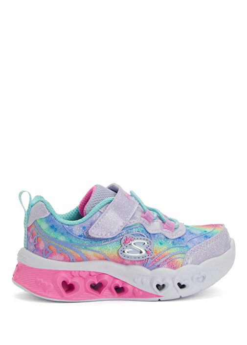 Flutter Heart Lights-Groovy Swirl Bebek Sneaker - Görsel 2