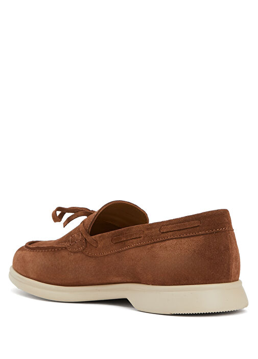 Taba Kadın Deri Loafer - Görsel 4