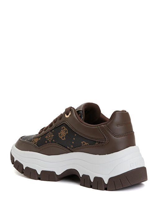 Berrett2 Kahverengi Kadın Sneaker - Görsel 4
