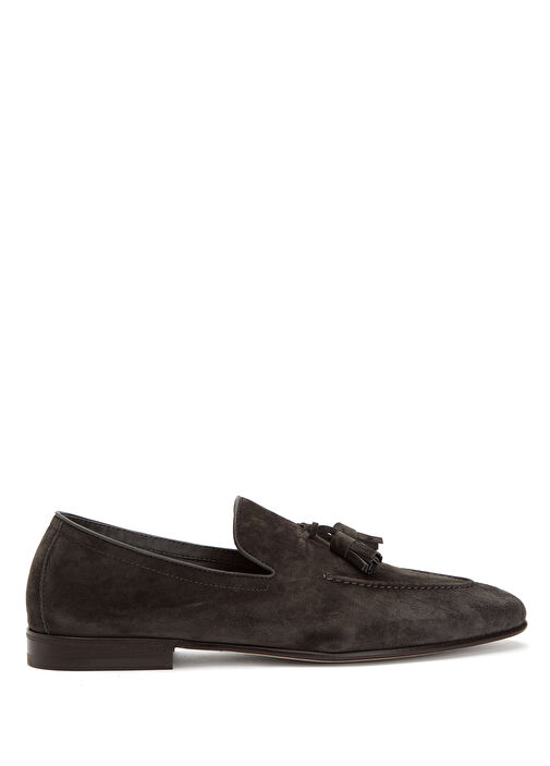 Brunello Cucinelli Kahverengi Brunello Cucinelli Süet Erkek Loafer