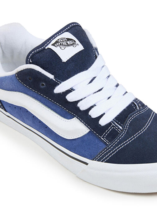 Knu Skool Mavi Erkek Deri Sneaker - Görsel 6