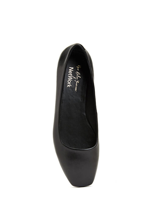 Network Network Siyah Kadın Deri Babet Beymen'de! Siyah - 5. görsel