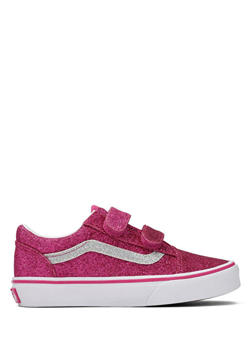 Old Skool V Koyu Pembe Unisex Çocuk Sneaker - Görsel 2