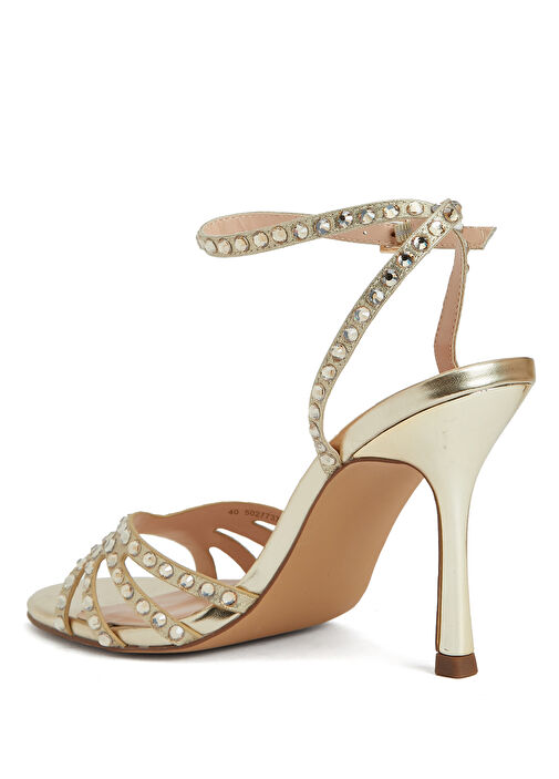 Gold Bantlı Kadın Sandalet - Görsel 4