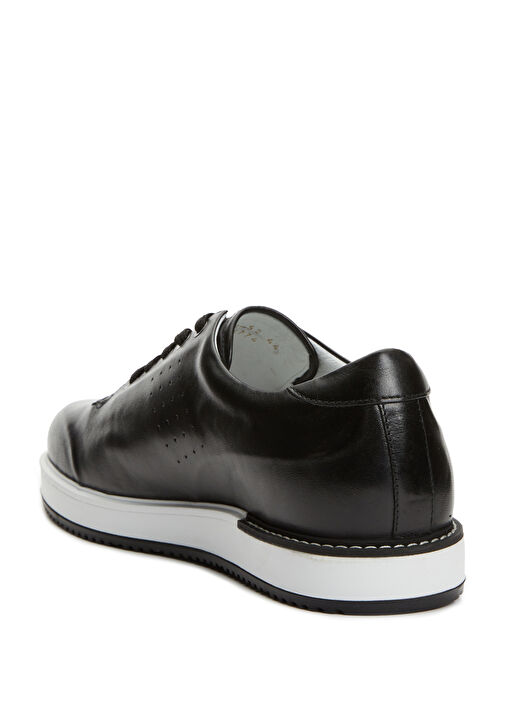 Siyah Erkek Deri Ayakkabı - Görsel 4