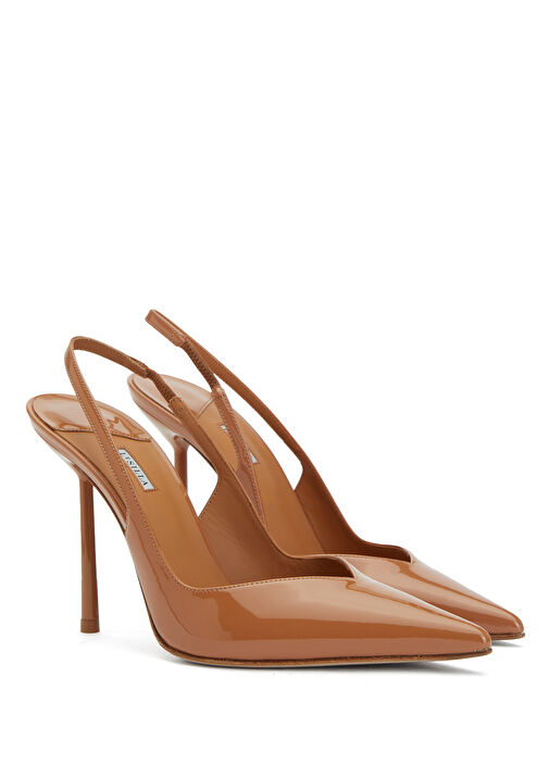 Le Silla Le Silla Vivienne Taba Deri Topuklu Ayakkabı Basketbol Ayakkabıları | Beymen Taba - 3. görsel