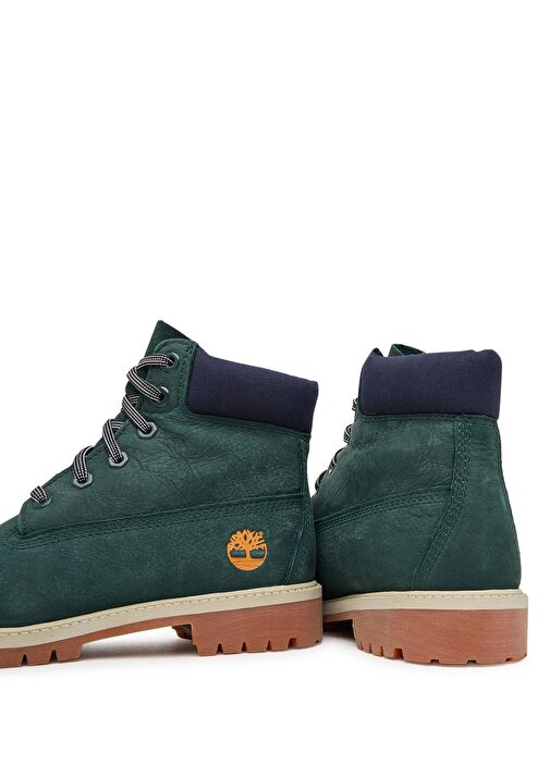 Premium 6 Inch Yeşil Deri Bot - Görsel 4