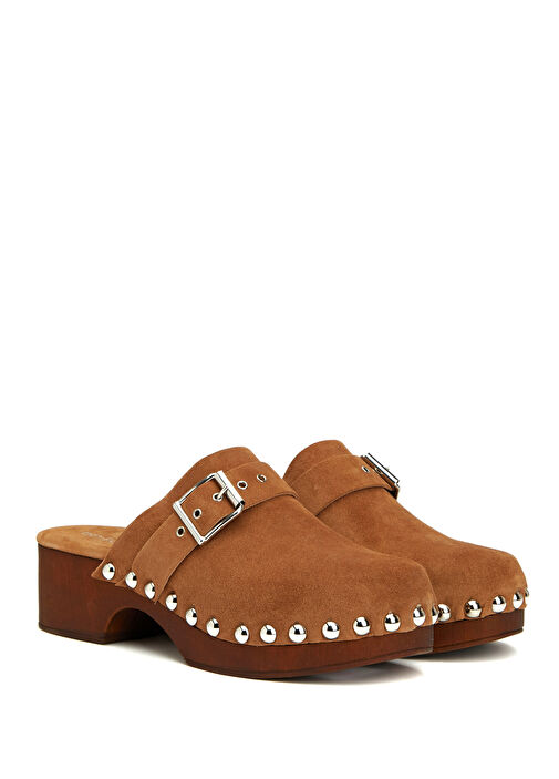 Taba Kadın Süet Terlik - Görsel 3