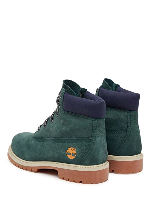 Premium 6 Inch Yeşil Deri Bot - Görsel 3