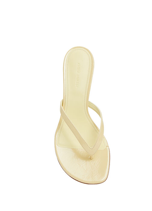 Juliette Kum Kadın Deri Terlik - Görsel 5