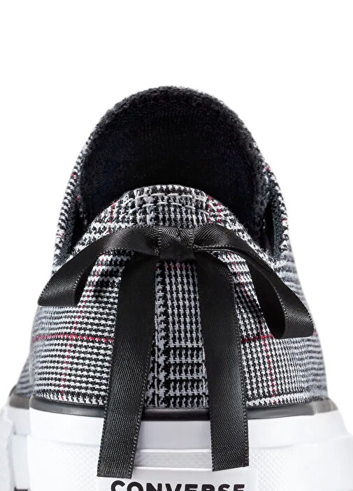 Chuck Taylor All Star Lift Gri Kadın Sneaker - Görsel 7