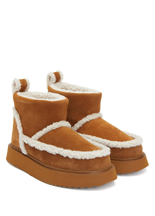 Taba Kadın Süet Kar Botu - Görsel 3